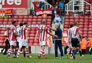 Images Dated 19th August 2013: Clash of Titans: Stoke City vs Genoa, August 10, 2013