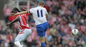 Images Dated 28th July 2011: Clash of Titans: Stoke City vs Hajduk Split (July 28, 2011)