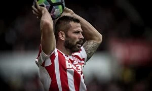 Phil Bardsley Collection: Clash of Titans: Stoke City vs Manchester City (2016)