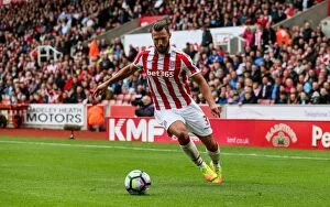 Images Dated 20th August 2016: Clash of Titans: Stoke City vs Manchester City (2016)