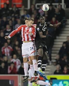 Images Dated 31st October 2011: Clash of the Titans: Stoke City vs Newcastle United (31.10.2011)