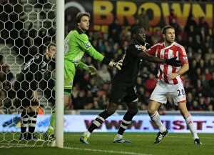 Images Dated 31st October 2011: Clash of the Titans: Stoke City vs Newcastle United (31.10.2011)