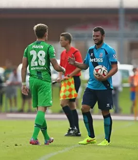 Erik Pieters Collection: Clash of Titans: Stoke City vs. Schalke 04 - July 29, 2014