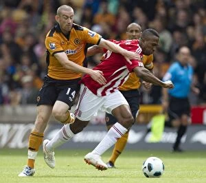 Images Dated 14th August 2010: Clash of the Titans: Wolverhampton Wanderers vs Stoke City (August 14, 2010)