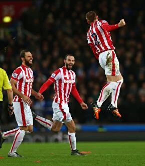 Images Dated 1st December 2015: Dec 1, 2015: A Clash Between Stoke City and Sheffield Wednesday at the Bet365 Stadium