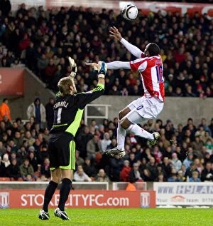Images Dated 2nd December 2008: Dec 2, 2008: Stoke City vs Derby County - Clash at the Bet365 Stadium