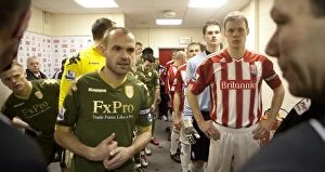 Images Dated 28th December 2010: Dec 28, 2010: A Clash Between Stoke City and Fulham at the Bet365 Stadium
