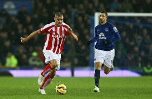 Images Dated 2nd January 2015: December Showdown: Everton vs. Stoke City - A Football Rivalry's Christmas Clash (2014)