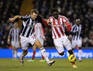 West Bromwich Albion v Stoke City Collection: Decisive Clash: West Bromwich Albion vs. Stoke City (1st December 2012)