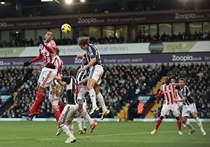 Images Dated 1st December 2012: Decisive Clash: West Bromwich Albion vs. Stoke City - 1st December 2012