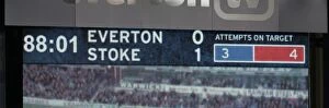 Everton v Stoke City Collection: Decisive Moment: Everton vs Stoke City - Goodison Park Showdown, 4th December 2011
