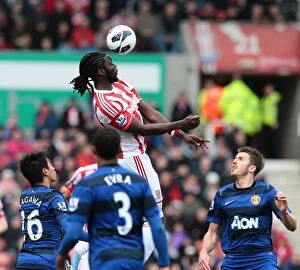 Stoke City v Manchester United Collection: The Epic Clash: Stoke City vs Manchester United - April 14, 2013