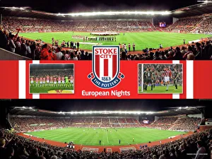 Special Editions Collection: Europa League Framed Panoramic Montage