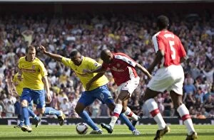 Images Dated 24th May 2009: The Exciting Showdown: Arsenal vs. Stoke City - May 24, 2009