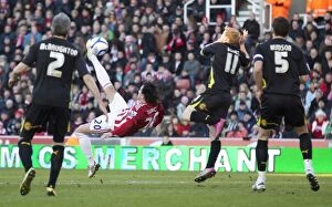 Images Dated 8th January 2011: FA Cup 3rd Round Showdown: Stoke City vs Cardiff City, January 8, 2011