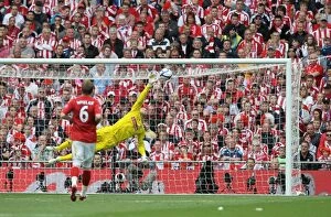 Images Dated 14th May 2011: FA Cup Final 2011: Showdown between Stoke City and Manchester City