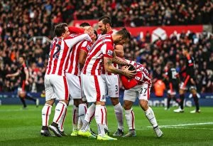 Images Dated 26th December 2015: A Festive Football Rivalry: Stoke City vs Manchester United (December 26, 2015)