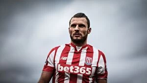 Erik Pieters Collection: A Festive Football Rivalry: Stoke City vs Manchester United (December 26, 2015)