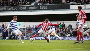 Images Dated 6th May 2012: A Football Rivalry: QPR vs. Stoke City - May 6, 2012