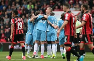 Images Dated 6th May 2017: Football Rivalry: Unforgettable Showdown - Bournemouth vs. Stoke City (May 2017)