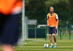 Images Dated 18th July 2014: Gearing Up: Stoke City FC's Pre-Season Training, July 2014