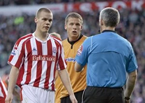 Images Dated 31st October 2009: Halloween Showdown: Stoke City vs. Wolves at the Bet365 Stadium (October 31, 2009)