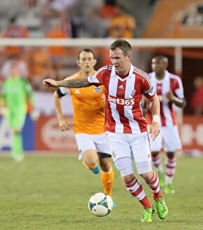 Images Dated 13th August 2013: Houston Dynamo vs. Stoke City: A Soccer Showdown
