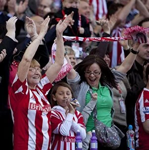 Images Dated 17th April 2010: The Intense April Showdown: Stoke City vs Bolton Wanderers (17.4.2010)
