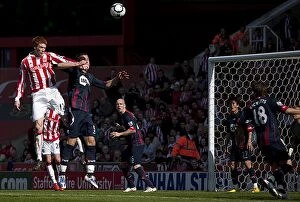 Images Dated 17th April 2010: The Intense April Showdown: Stoke City vs Bolton Wanderers, 17th 2010
