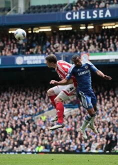 Images Dated 10th March 2012: The Intense Rivalry: Chelsea vs. Stoke City (10th March 2012)