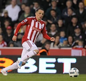 Images Dated 26th April 2011: The Intense Rivalry: A Clash of Football Titans - Stoke City vs