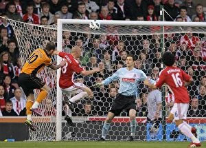 Images Dated 26th April 2011: The Intense Rivalry: Pride and Prestige Clash - Stoke City vs. Wolverhampton Wanderers (April 2011)