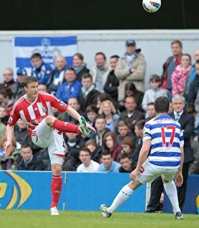 Images Dated 6th May 2012: The Intense Rivalry: Stoke City vs. Queens Park Rangers - May 6, 2012