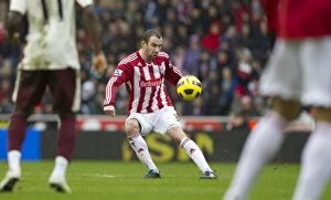 Images Dated 5th February 2011: Intense Rivalry: Stoke City vs Sunderland, February 5, 2011 - Bet365 Stadium