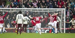 Stoke City v Sunderland Collection: Intense Rivalry: Stoke City vs Sunderland, February 5, 2011 - Bet365 Stadium