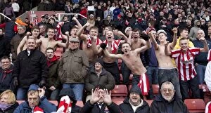 Images Dated 5th February 2011: The Intense Rivalry: Stoke City vs Sunderland at Bet365 Stadium - February 5, 2011