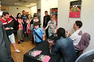 14-15 Southampton Programme Collection: Leek United Meet the players event