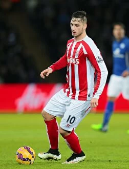 Images Dated 17th January 2015: Leicester City vs Stoke City: Clash of the Championship Contenders (17th January 2015)