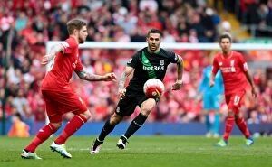 Liverpool v Stoke City Collection: Liverpool vs Stoke City: Clash at Anfield - April 10, 2016