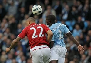 Images Dated 17th May 2011: Manchester City vs Stoke City Clash: Etihad Stadium Showdown - May 17, 2011