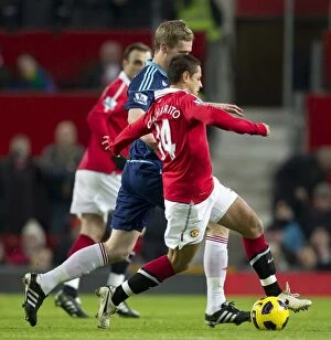 Images Dated 4th January 2011: Manchester United vs Stoke City: Clash at Old Trafford (4th January 2011)