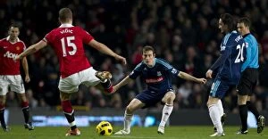 Images Dated 4th January 2011: Manchester United vs Stoke City: Clash at Old Trafford - 4th January 2011