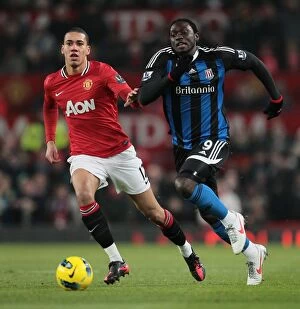 Manchester United v Stoke City Collection: Manchester United vs Stoke City: Clash at Old Trafford - January 31, 2012