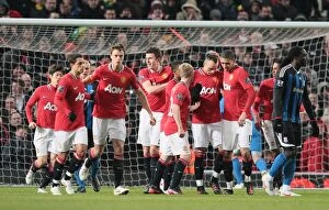 Images Dated 31st January 2012: Manchester United vs Stoke City: Clash at Old Trafford - January 31, 2012