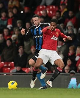 Manchester United v Stoke City Collection: Manchester United vs Stoke City: Clash at Old Trafford - January 31, 2012