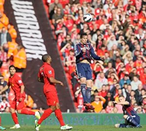 Liverpool v Stoke City Collection: Manchester United vs Stoke City: Clash at Old Trafford - October 20, 2012