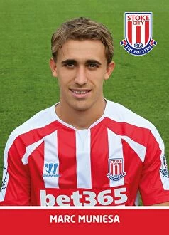 Images Dated 12th August 2014: Marc Muniesa: 2014-15 Stoke City FC Headshot