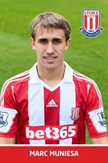 2013-14 Headshots Collection: Marc Muniesa: Stoke City FC Player Headshot (2013-14)