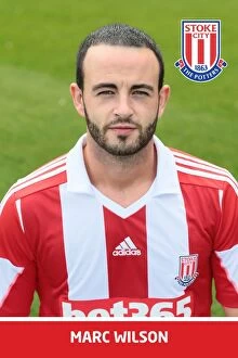 Marc Wilson Collection: Marc Wilson: Stoke City FC Player Headshot (2013-14)