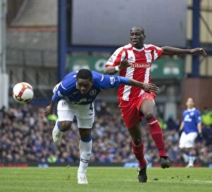 Images Dated 14th March 2009: March 14, 2009: Everton vs Stoke City - A Football Rivalry at Goodison Park